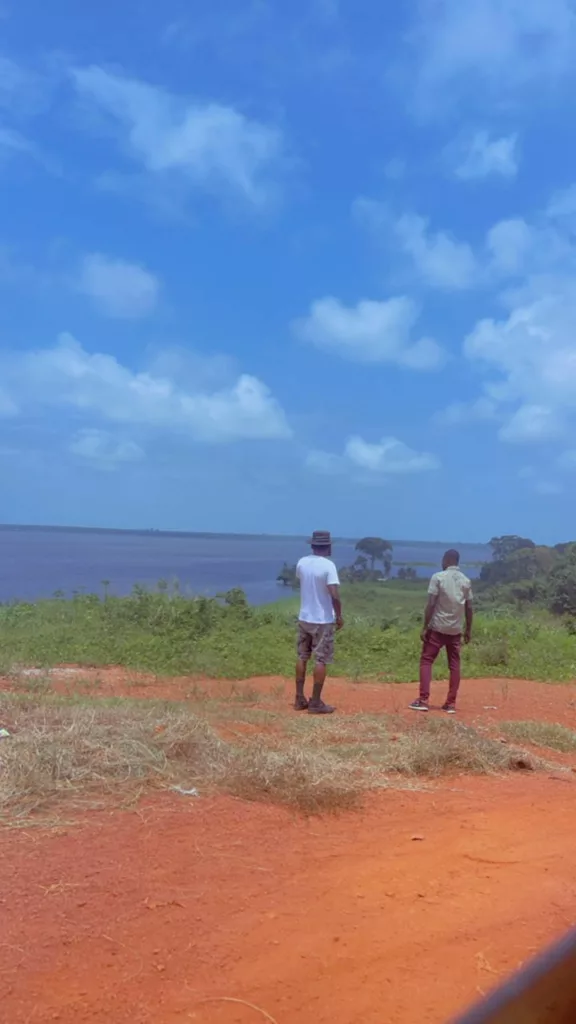 2 hectare a vendre a Lauzoua en bordures de la lagune, site très paradisiaque, lauzoua est a 150km d'Abidjan après grand lahou sur la côtière, site touristique aussi.