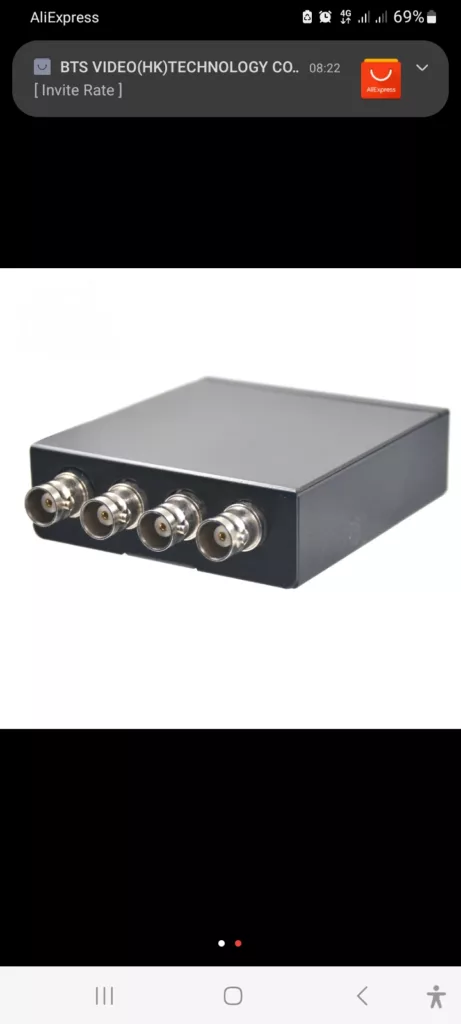 Carte d'acquisition vidéo sdi