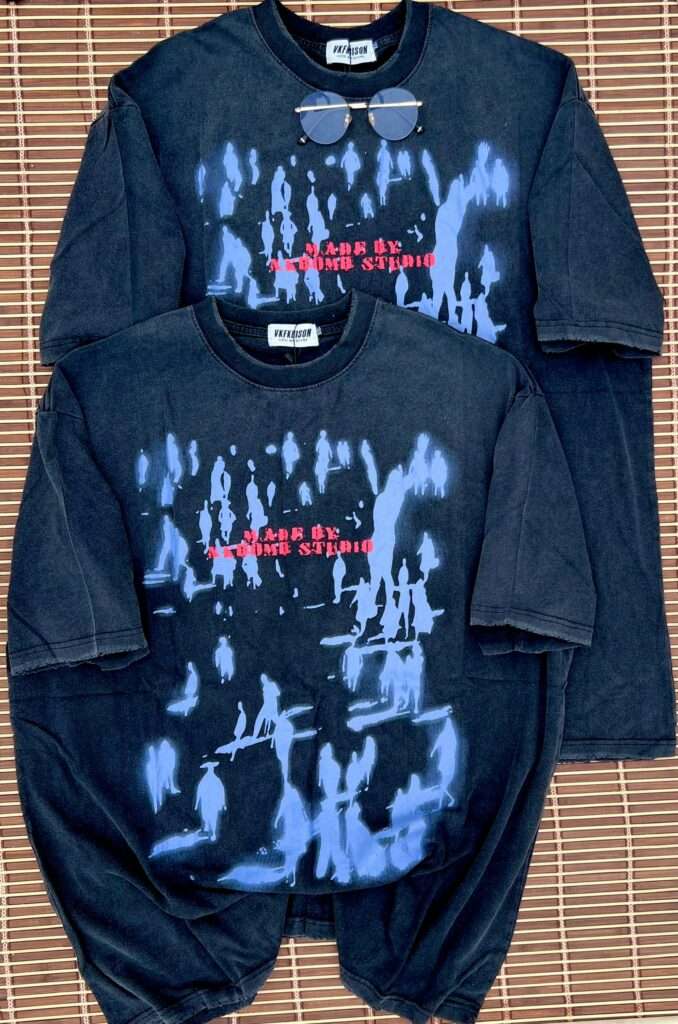 Les tee-shirts 100% coton et bien lourds